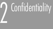 Confidentiality